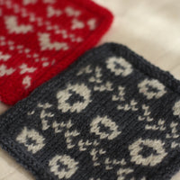 Colourwork Coasters | PDF Knitting Pattern