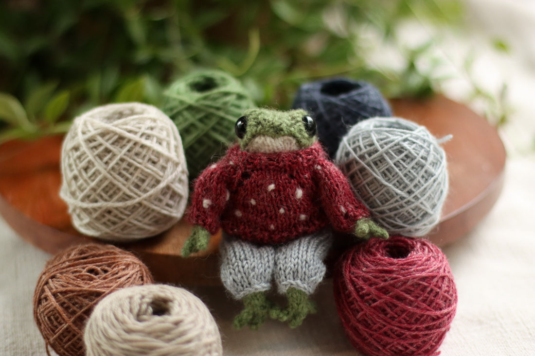 Frog Knitting Kit