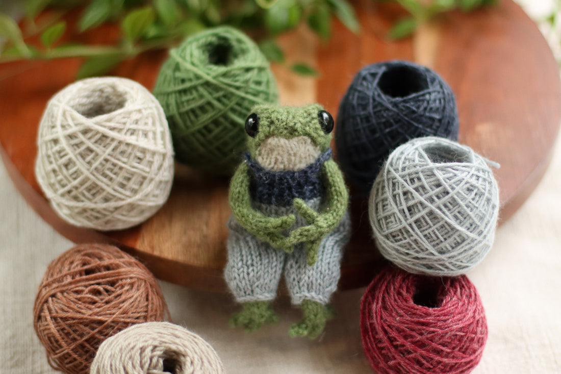 Frog Knitting Kit