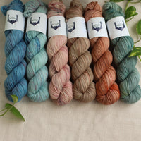 Forest Romance Collection | Hand Dyed 8ply/DK Merino 115g