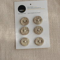 Handmade Ceramic Buttons | Medium