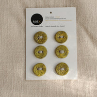 Handmade Ceramic Buttons | Medium