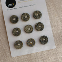 Handmade Ceramic Buttons | Mini Mix Sheets