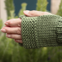 Beginner's Hand Warmers | PDF Knitting Pattern