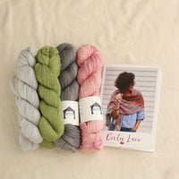 Dirty Lace Shawl by Libby Jonson | Knitting Kit