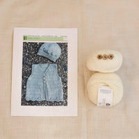 Liberty Vest and Hat by Lisa F Design | Organic Wool Knitting Kit