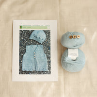 Liberty Vest and Hat by Lisa F Design | Organic Wool Knitting Kit