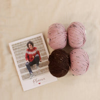 Phoenix Sweater by Libby Jonson | Pink Kit