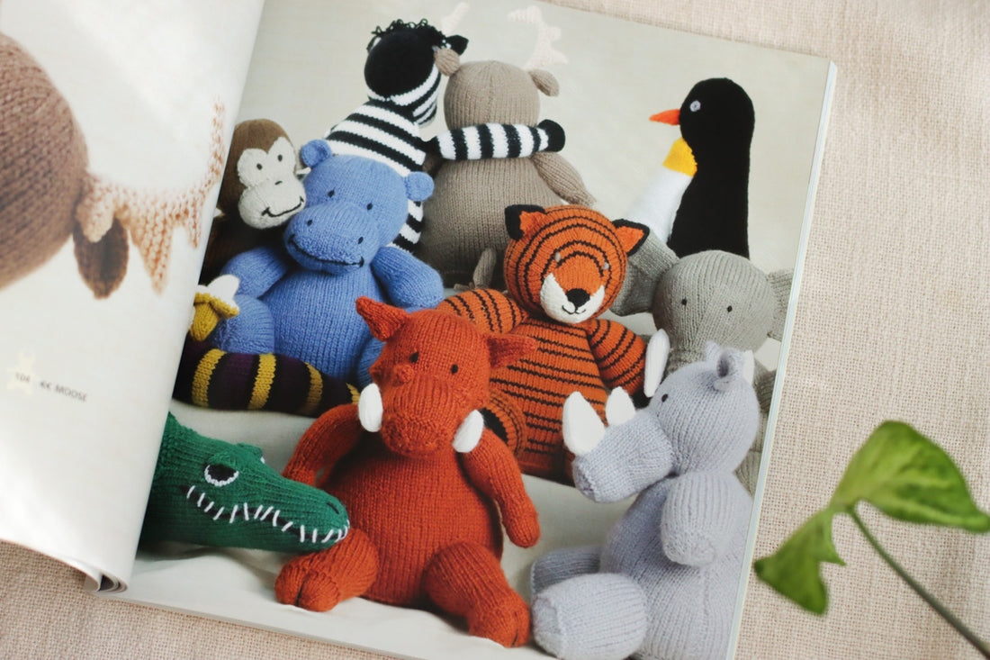 Knitted Wild Animals by Sarah Keen