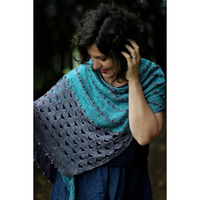 Thunder Cloud Kisses Shawl | Printed Pattern