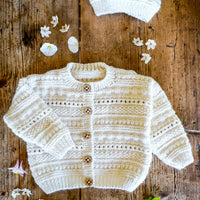Lowen Cardi and Hat by Lisa F Design | Printed Pattern