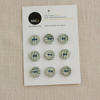 Handmade Ceramic Buttons | Round