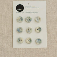 Handmade Ceramic Buttons | Round
