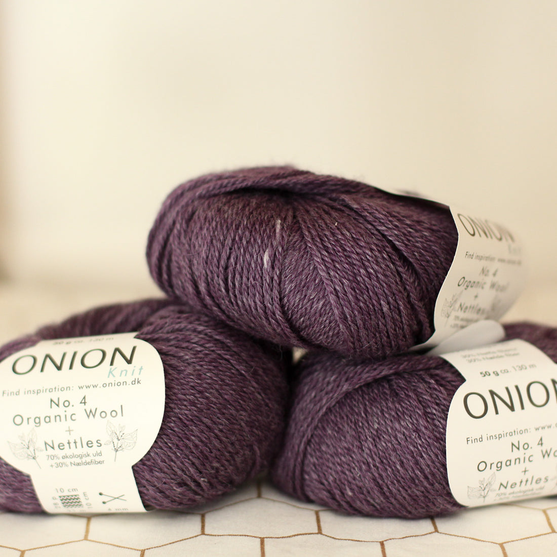 No.4 Organic Wool + Nettles | 8ply DK