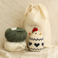 Peckish (the little hen) | Complete Knitting Kit