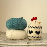Peckish (the little hen) | Complete Knitting Kit