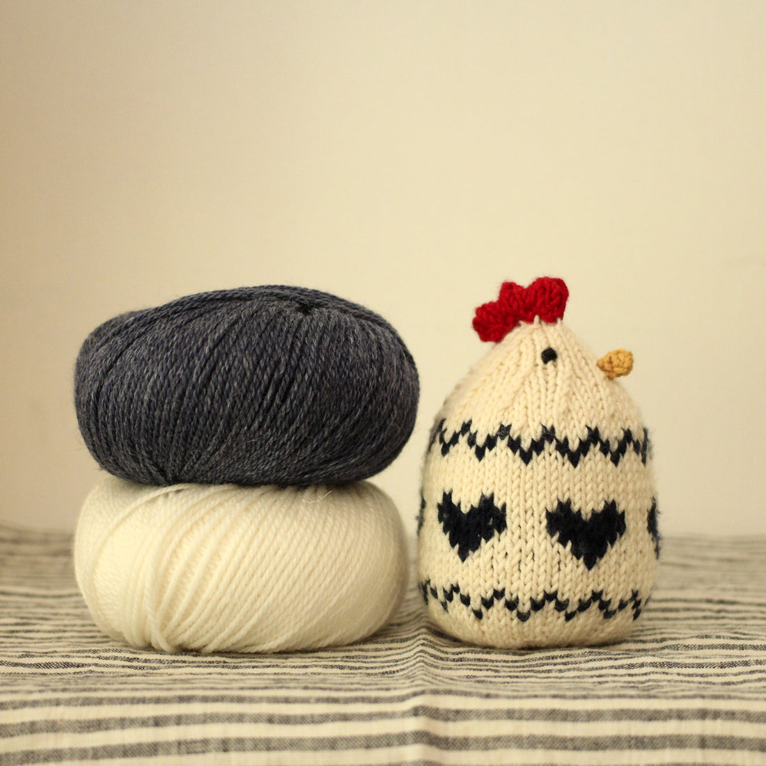 Peckish (the little hen) | Complete Knitting Kit