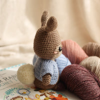 Peter Rabbit | Crochet Book + Supply Kit