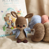 Peter Rabbit | Crochet Book + Supply Kit