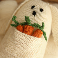 Pocket Full O' Carrots Rabbit | PDF Knitting Pattern