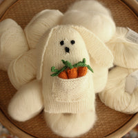 Pocket Full O' Carrots Rabbit | PDF Knitting Pattern