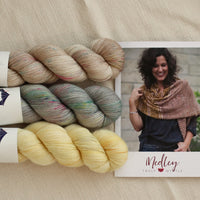 Medley Shawl by Libby Jonson | Knitting Kit