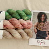 Medley Shawl by Libby Jonson | Knitting Kit