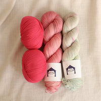 Spring Fling Shawl by Libby Jonson | Knitting Kit