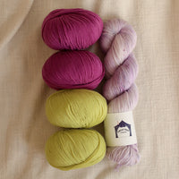 Spring Fling Shawl by Libby Jonson | Knitting Kit
