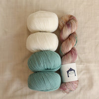 Spring Fling Shawl by Libby Jonson | Knitting Kit