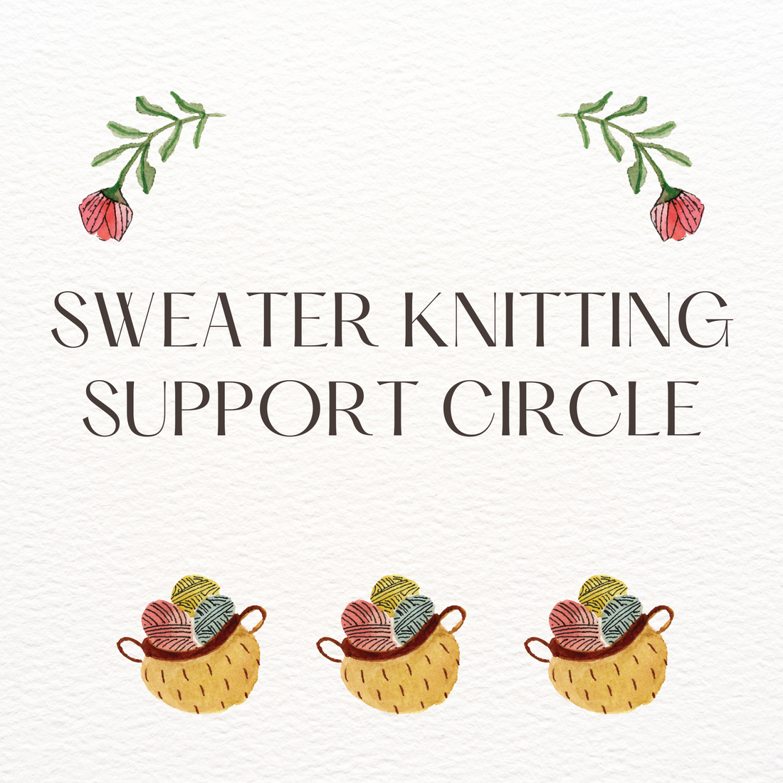 Sweater Knitting Support Circle - 7th November