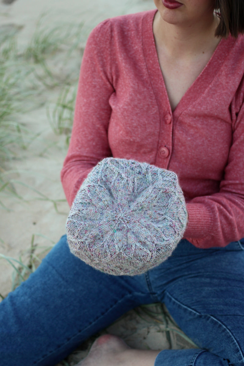 Twists of Fae Beret | PDF Knitting Pattern