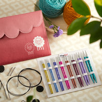 KnitPro Zing Interchangeable Deluxe Knitting Needle Set