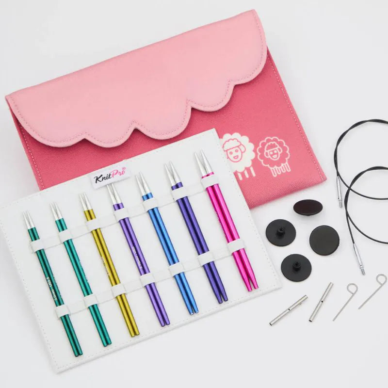 KnitPro Zing Interchangeable Knitting Needle Set | MIDI