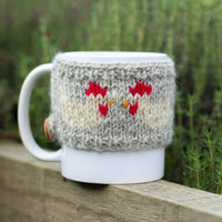 Chook Chook Mug Cosy | PDF Knitting Pattern