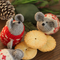 Nordic Christmas Mice | Knitting Kit