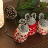Nordic Christmas Mice | Knitting Kit