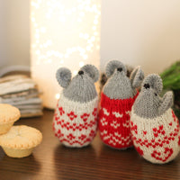 Nordic Christmas Mice | Knitting Kit