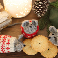 Nordic Christmas Mice | PDF Knitting Pattern