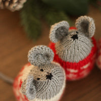 Nordic Christmas Mice | Knitting Kit