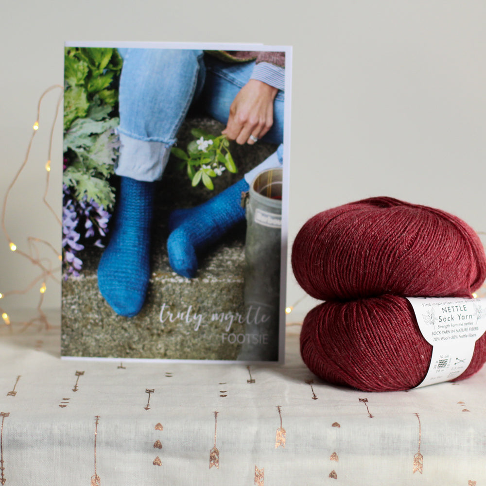 Footsie Socks by Libby Jonson | Knitting Kit