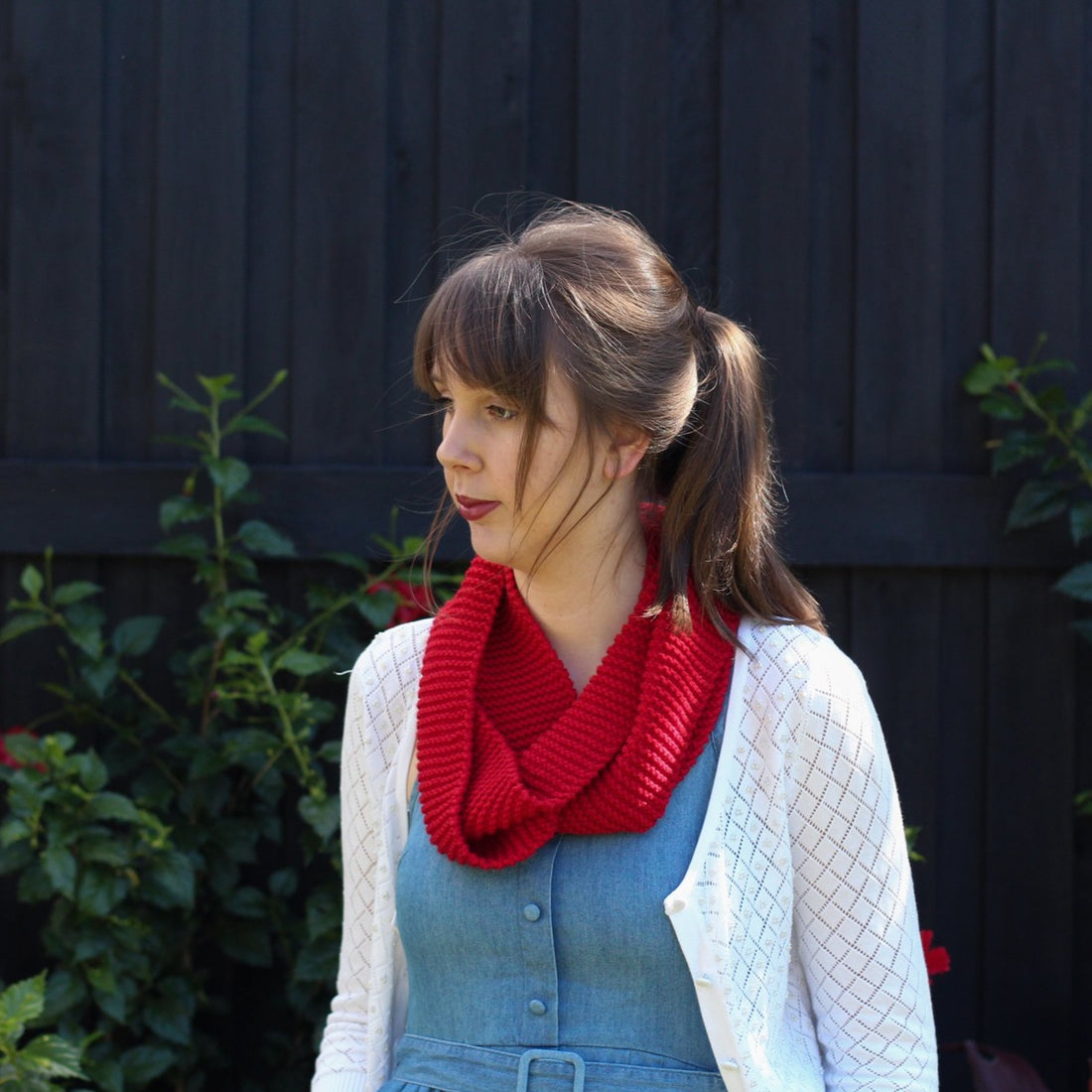Learn to Knit Kit | Beginner's Infinity Scarf