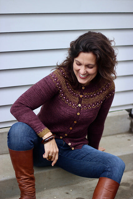 Dolly Cardigan | Printed Pattern