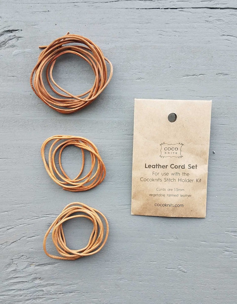 Cocoknits Additional Leather Cord Set