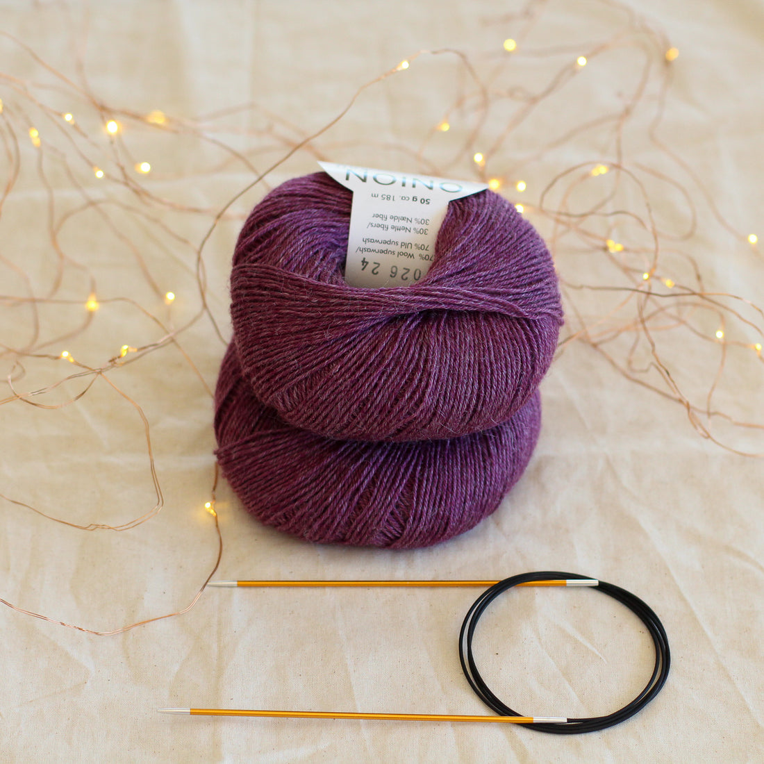 Learn to Knit Socks Kit | Solid