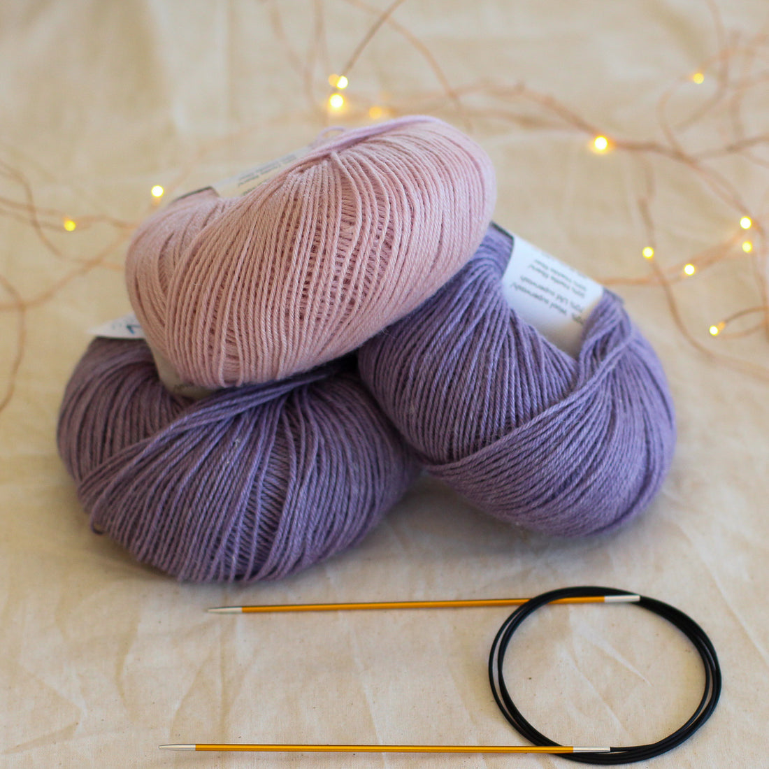 Learn to Knit Socks Kit | Two-Tone