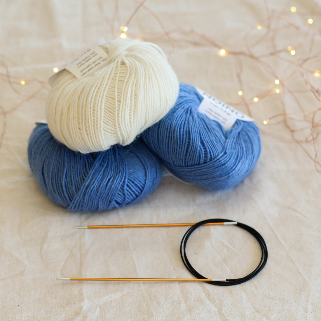 Learn to Knit Socks Kit | Two-Tone