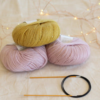 Learn to Knit Socks Kit | Two-Tone