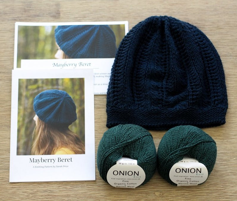 Mayberry Beret | Complete Knitting Kit