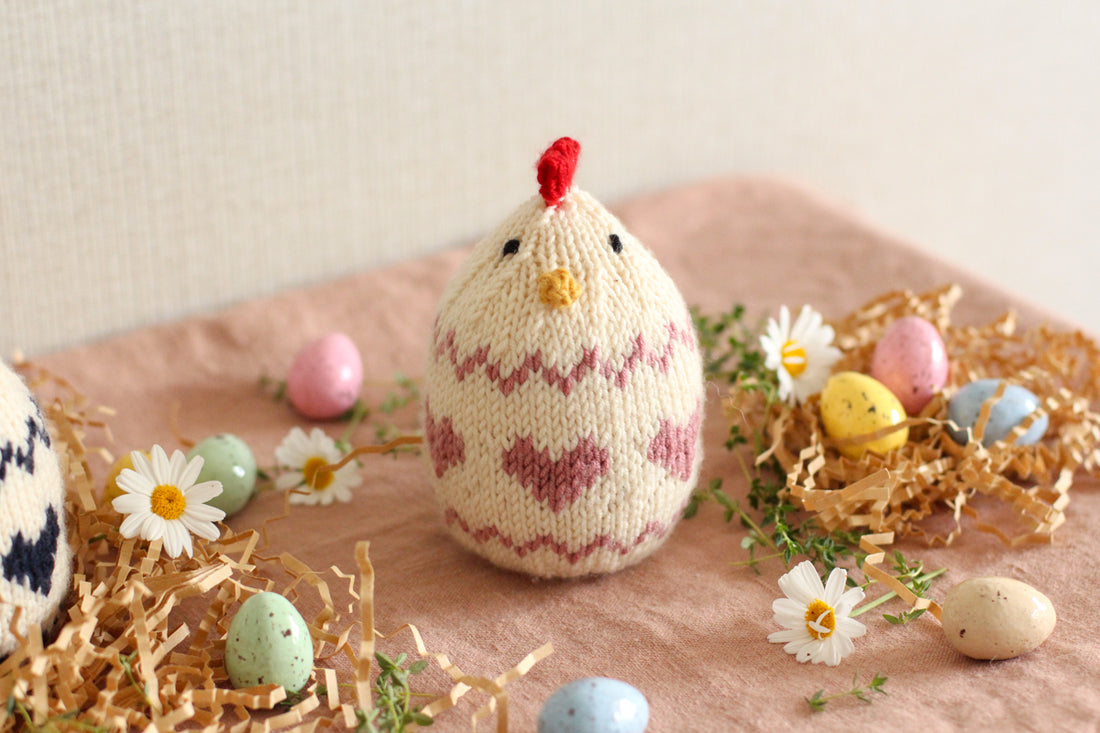 Peckish (the little hen) | PDF Knitting Pattern